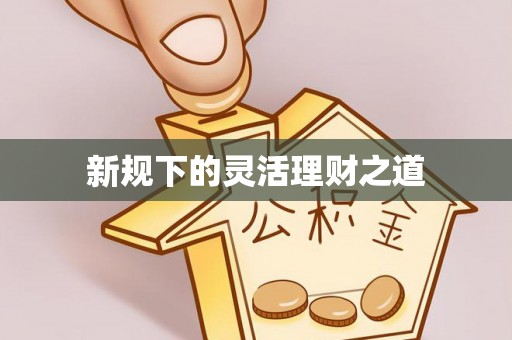 后里新规下的灵活理财之道