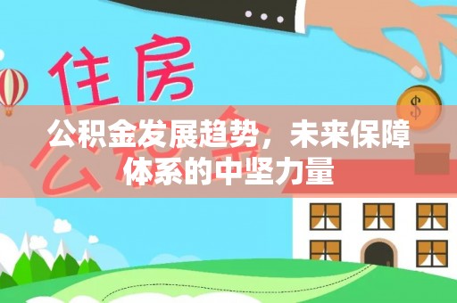 后里公积金发展趋势，未来保障体系的中坚力量