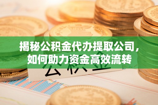 后里揭秘公积金代办提取公司，如何助力资金高效流转