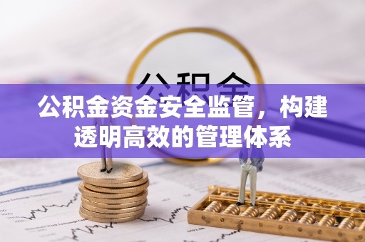 后里公积金资金安全监管，构建透明高效的管理体系