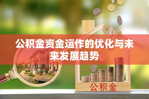 后里公积金资金运作的优化与未来发展趋势