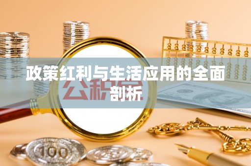 后里政策红利与生活应用的全面剖析