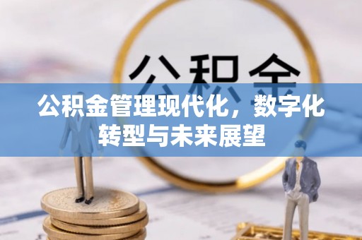 后里公积金管理现代化，数字化转型与未来展望
