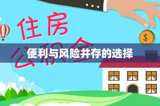 后里便利与风险并存的选择
